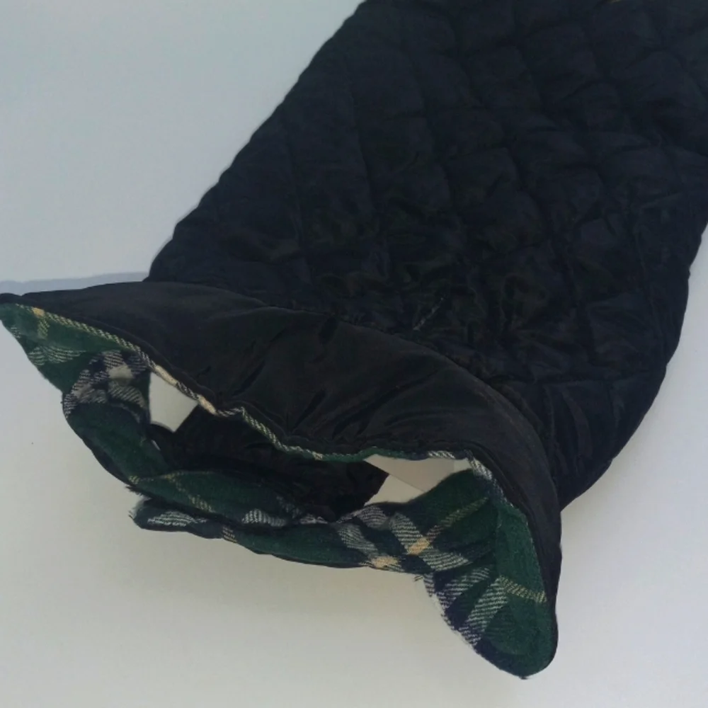 KOUSER DOG GREEN PLAID COAT